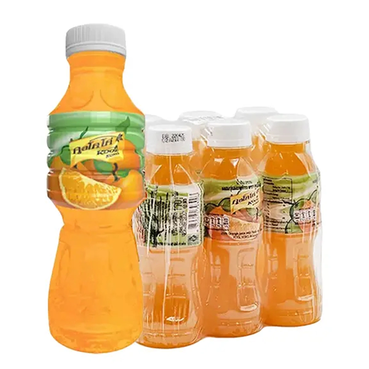 KOOLKOKO Orange 10% With Jelly Juice 170 ml x 6
