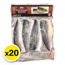 Thumbnail 2 of เอโร่ เนื้อปลาซาบะแล่ปรุงรสแช่แข็ง 1 ลัง (550 ก. x 20)