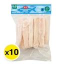 Thumbnail 2 of เอโร่ FZแพนกาเซียสส่วนลำตัวแช่แข็ง 60-80 ก./ชิ้น ยกลัง (1 กก. X 10)