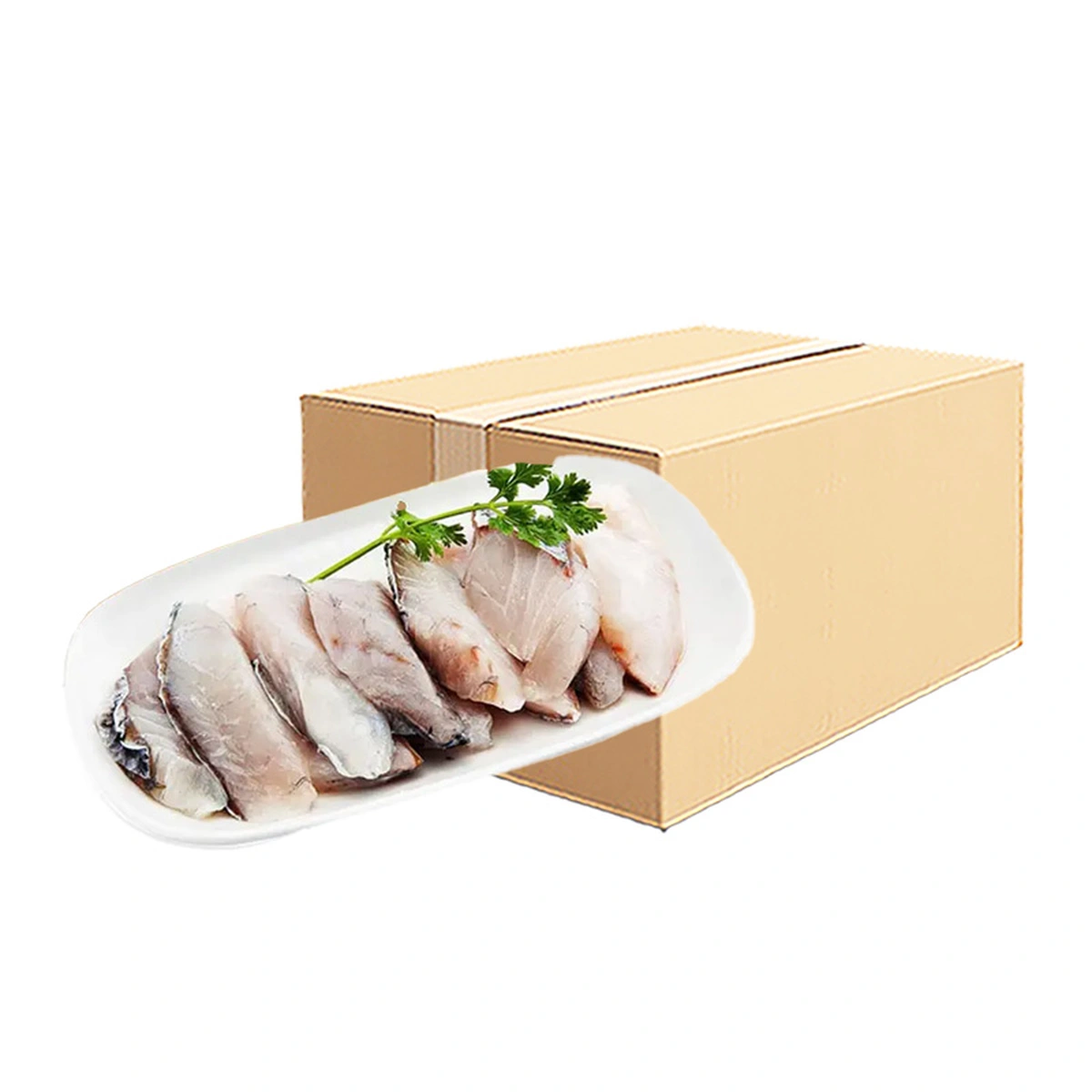 Q FRESH Frozen Sliced Barramundi (20-30g/pc) 1 kg x 10 carton