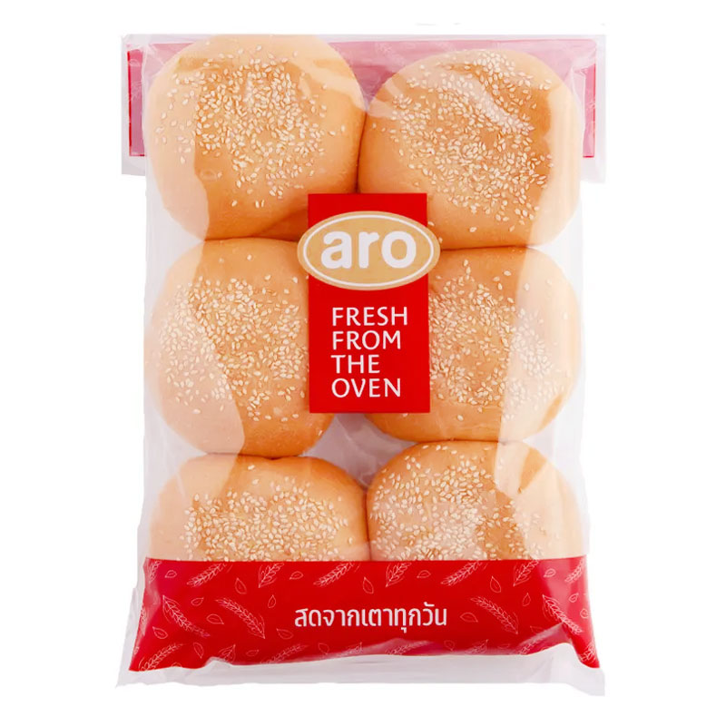 ARO GOLD Burger Bun 60 g x 6