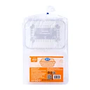 Thumbnail 1 of เอโร่ กล่องอาหารฝาพับพีพี 450 มล. 50 ชิ้น