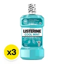 Thumbnail 2 of ลิสเตอรีน น้ำยาบ้วนปาก สูตรคูลมินต์ 250 มล. x 3