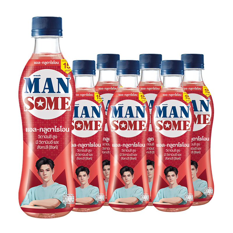 MANSOME Drink with L-Glutathione 310 ml x 6