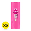 Thumbnail 2 of ซันซิล แชมพู สมูท แอนด์ เมเนจเจเบิ้ล สูตรผมมีน้ำหนักจัดทรงง่าย สีชมพู 60 มล. x 6