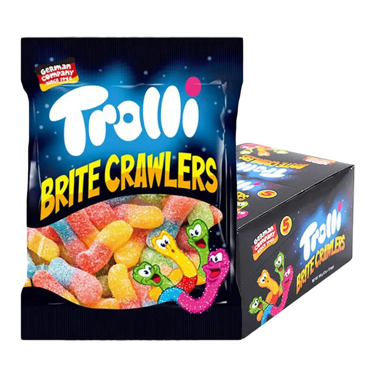 TROLLI Gummy Brite Crawler 14 g x 12