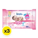Thumbnail 2 of MAMYPOKO Wipes Save & Care 80 sheets x 3