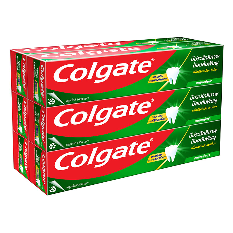 COLGATE Toothpaste Fresh Cool Mint New Formular 150 g x 6