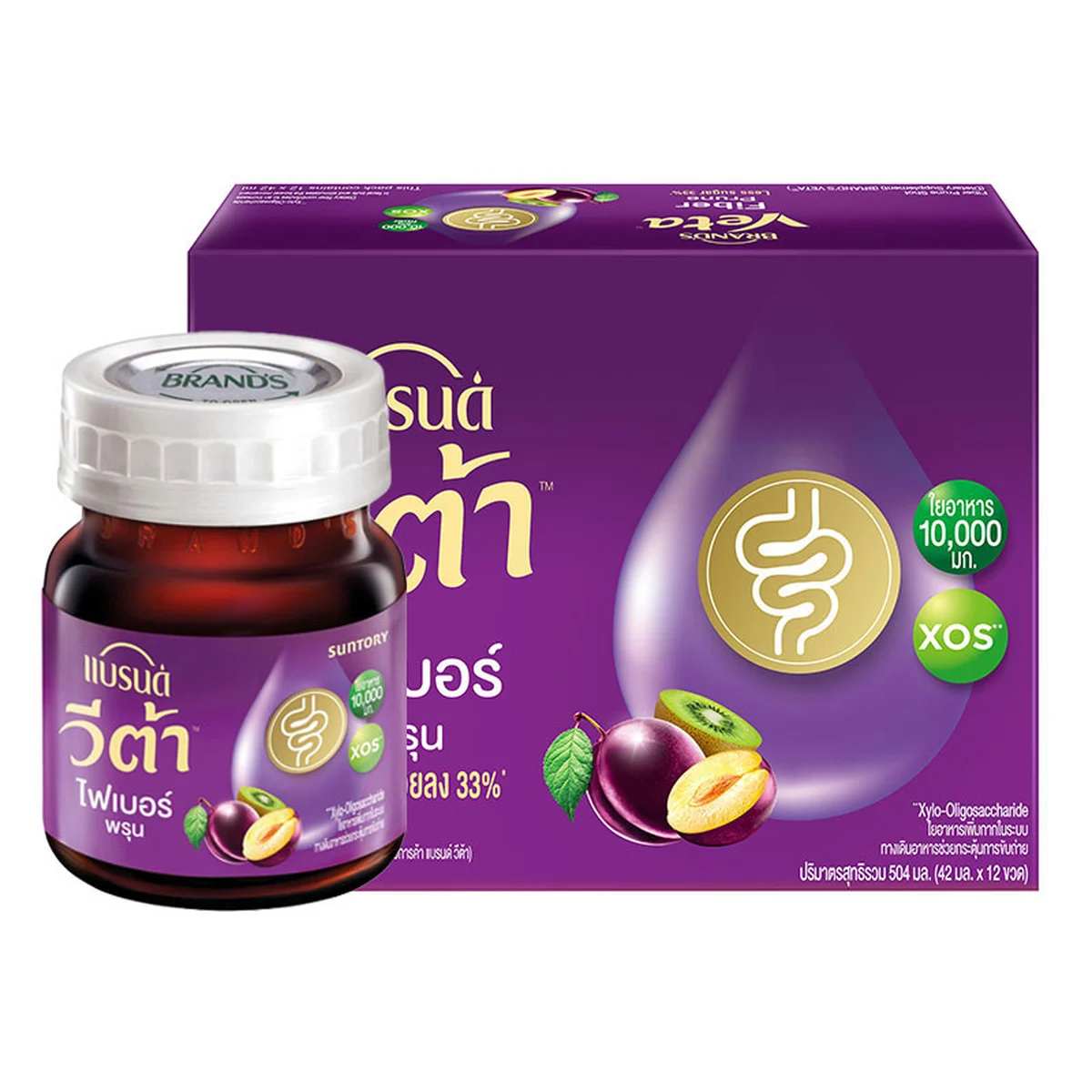 BRAND'S Veta Fiber Prune 42 ml x 12