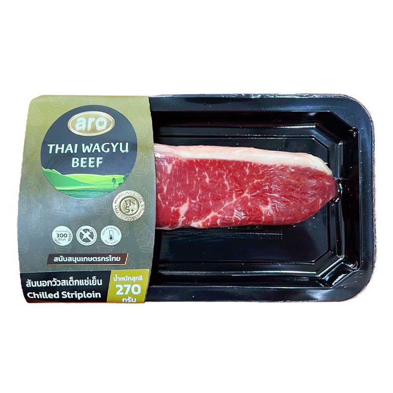 ARO GOLD Thai Wagyu Beef Striploin 270 g