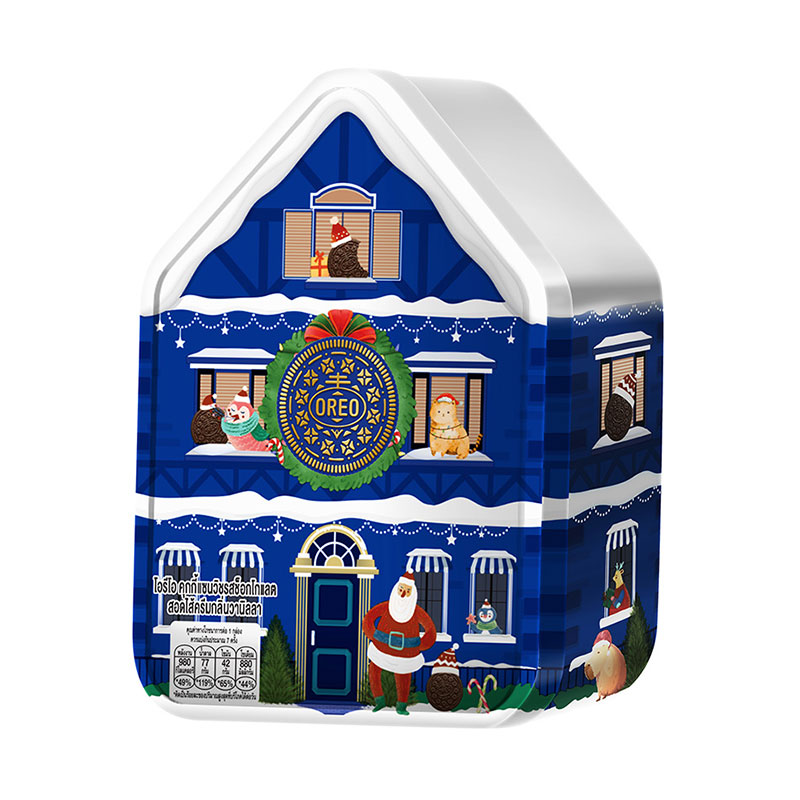 OREO Sandwich Cookies with Assorted Flavored Cream 193.2 g.