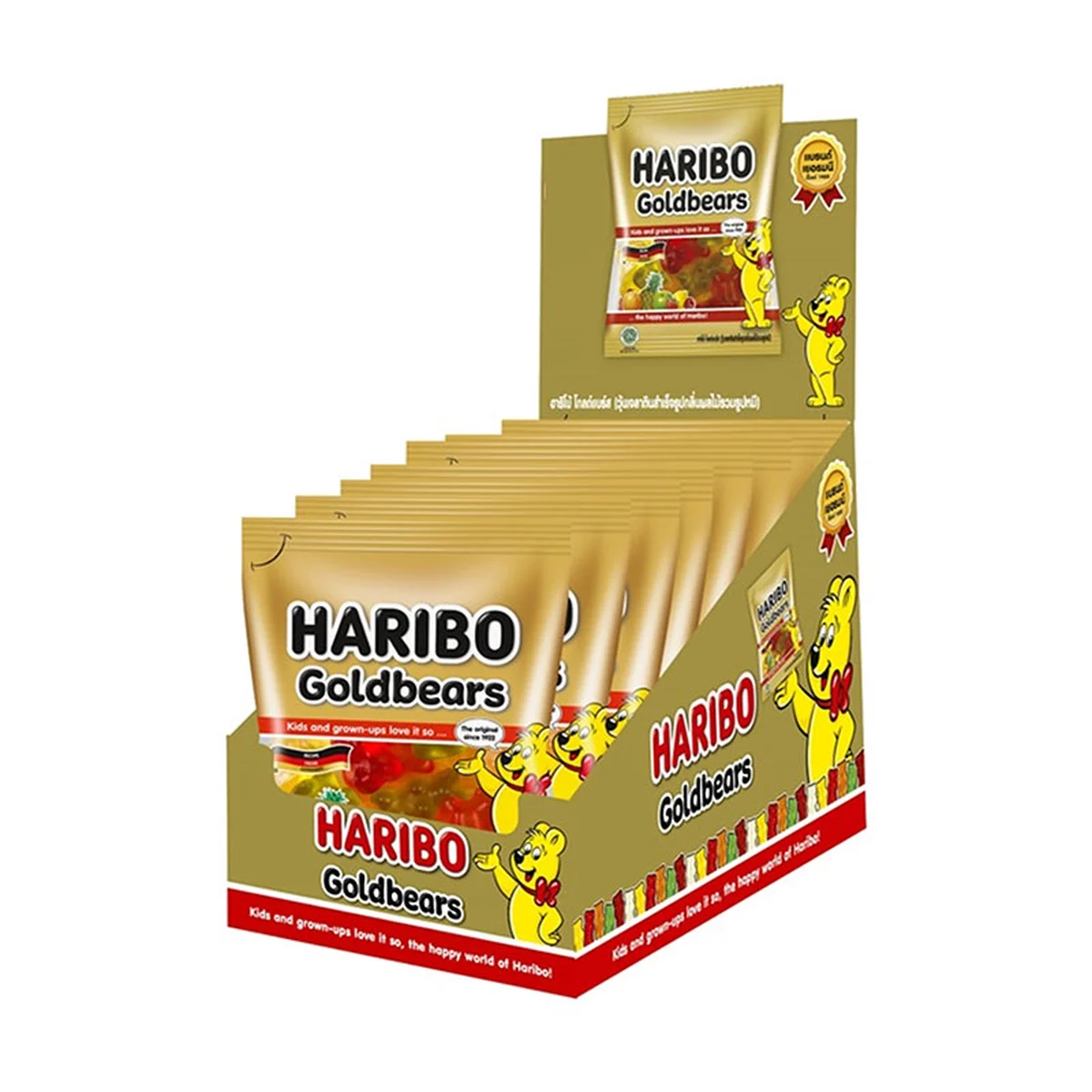 HARIBO Gummy Goldbears 14 g x 12