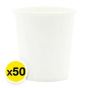 Thumbnail 2 of เอโร่ ถ้วยกระดาษไม่มีหู 6.5 ออนซ์ สีขาว x 50