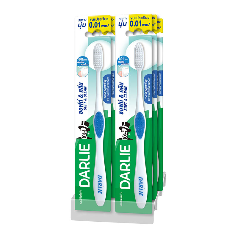 DARLIE Soft & Clean Toothbrush x 6