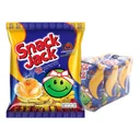 Thumbnail 1 of สแน็คแจ๊ค ถั่วลันเตาอบกรอบ หอยเชลล์ภูเขาไฟสไปซี่ 62 ก. x 4