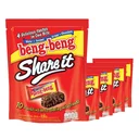 Thumbnail 1 of เบงเบง แชร์อิท เวเฟอร์สอดไส้ครีมเคลือบคาราเมลช็อกโกแลตและซีเรียล 80 ก. x 4