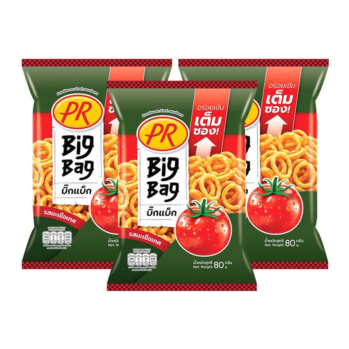PR Rice Cracker Tomato 80 g x 3