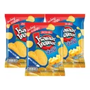 Thumbnail 1 of ROLLER COASTER Flat Chips Jumbo Cheese 57 g x 3