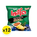 Thumbnail 2 of เทสโต มันฝรั่งแท้ทอดกรอบแผ่นเรียบ กลิ่นสาหร่ายแซลมอนเทอริยากิ 11 ก. x 12