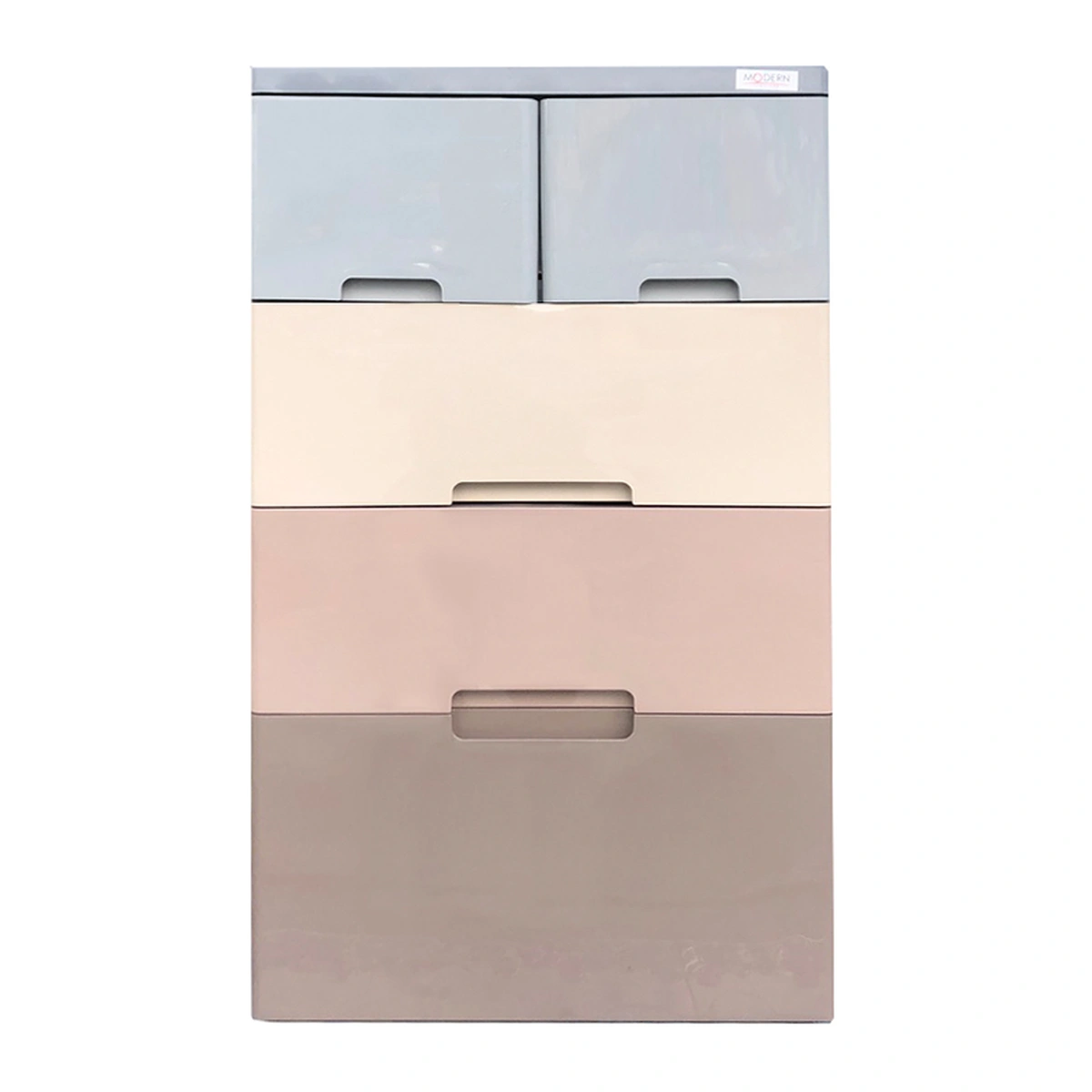 MODERN Plastic Storage Drawer 4-Tier Model A58 C8