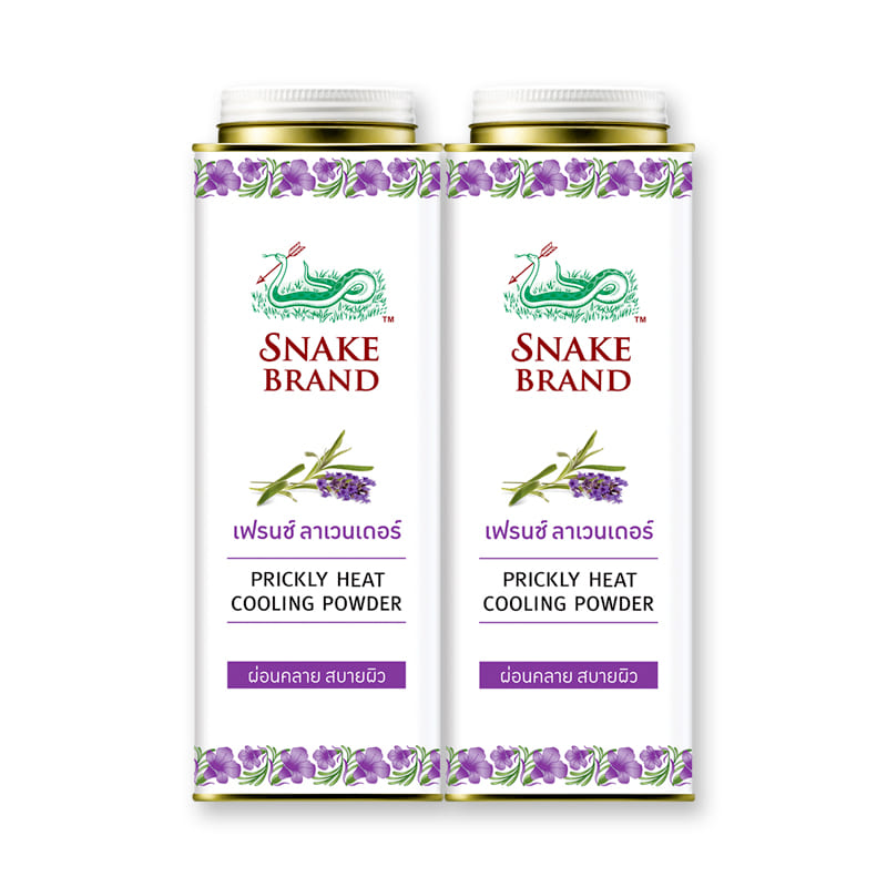 SNAKE BRAND Cooling Powder Relaxing 280 g x 2