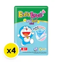 Thumbnail 2 of เบบี้เลิฟ เดย์ไนท์แพ้นท์ กางเกงผ้าอ้อมสำเร็จรูป ขนาด XL 3 ชิ้น x 4