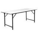Thumbnail 1 of Melamine Folding Table 150x60 cm