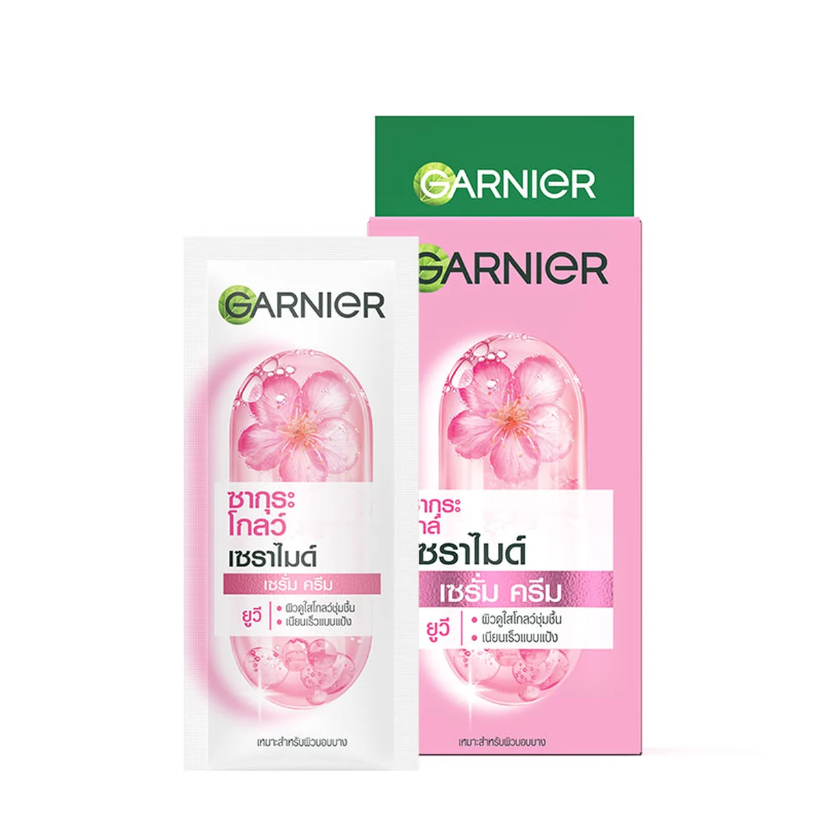 GARNIER Sakura Glow Ceramide Cream 7 ml x 6