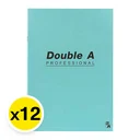 Thumbnail 2 of ดั๊บเบิ้ล เอ สมุดโน้ต 70 แกรม 40 แผ่น x 12
