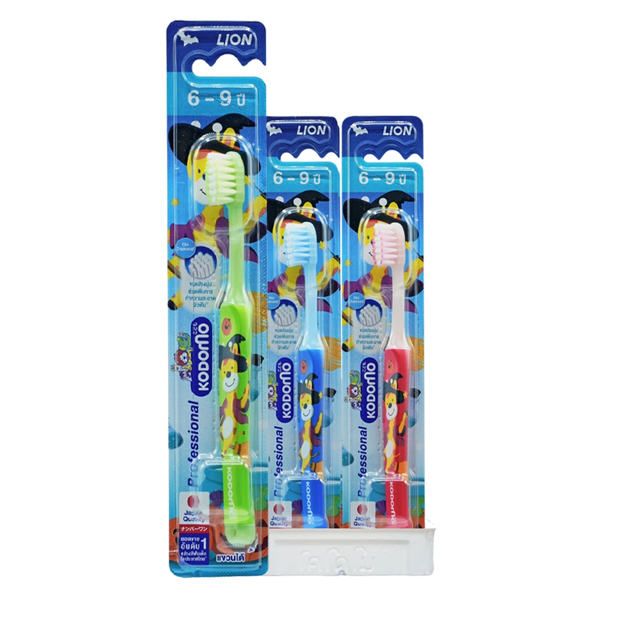 KODOMO Toothbrush 6-9 Year x 6