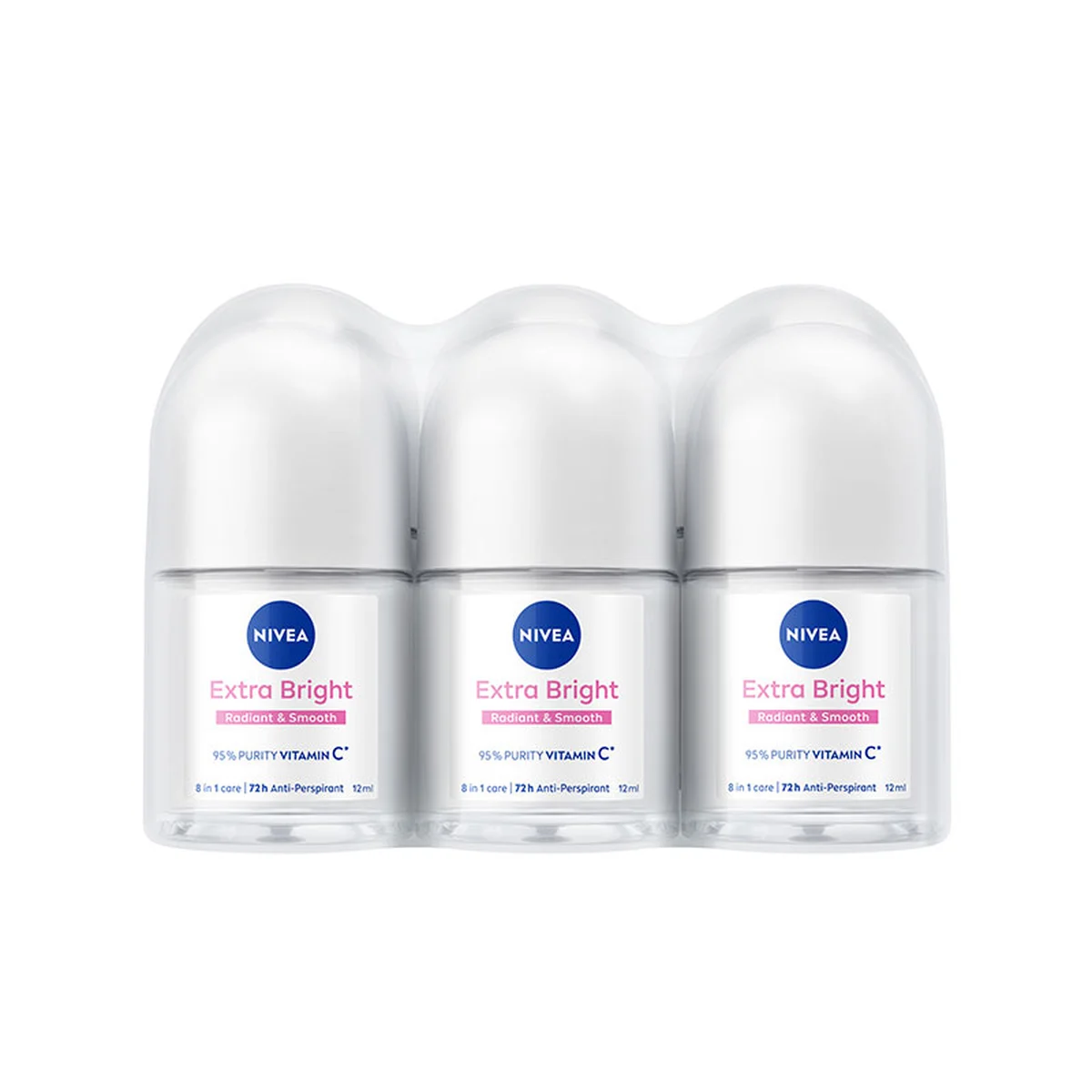 นีเวีย ดีโอ เอ็กซ์ตร้า ไวท์เทนนิ่ง โรลออน 12 มล. x 6