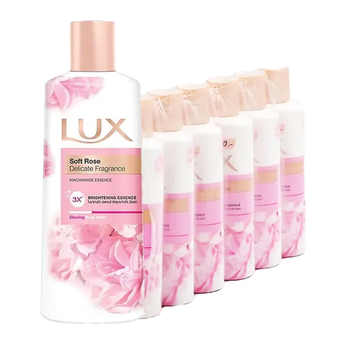 LUX Shower Cream Soft Rose 80 ml x 6
