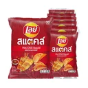 Thumbnail 1 of เลย์ สแต็ค มันฝรั่งแท้ทอดกรอบ รสหมึกย่างฮอตชิลลี่ 44 ก. x 6