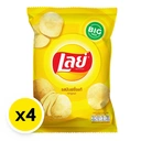 Thumbnail 2 of เลย์ มันฝรั่งแท้ทอดกรอบ รสมันฝรั่งแท้ 75 ก. x 4