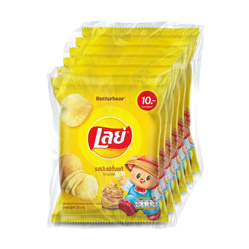 LAY'S Classic Original 25 g x 6