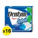 Thumbnail 2 of เดนทีน สแปลช ไฮเปอร์มินต์ หมากฝรั่งรสเปปเปอร์มินต์ สอดไส้สเปียร์มินต์ แพ็ค 16 แผง