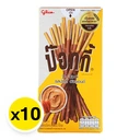 Thumbnail 2 of ป๊อกกี้ บิสกิตแท่ง รสอัลมอนด์ 39 ก. x 10