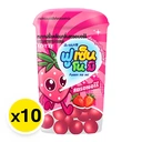 Thumbnail 2 of ลอตเต้ ฟูเซ็น โน มิ หมากฝรั่งเคลือบ กลิ่นสตรอเบอร์รี่ 15 ก. x 10