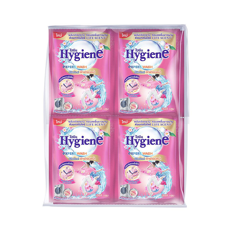 HYGIENE Expert Wash Liquid Detergent Lovely Bloom Pink 30 ml x 12