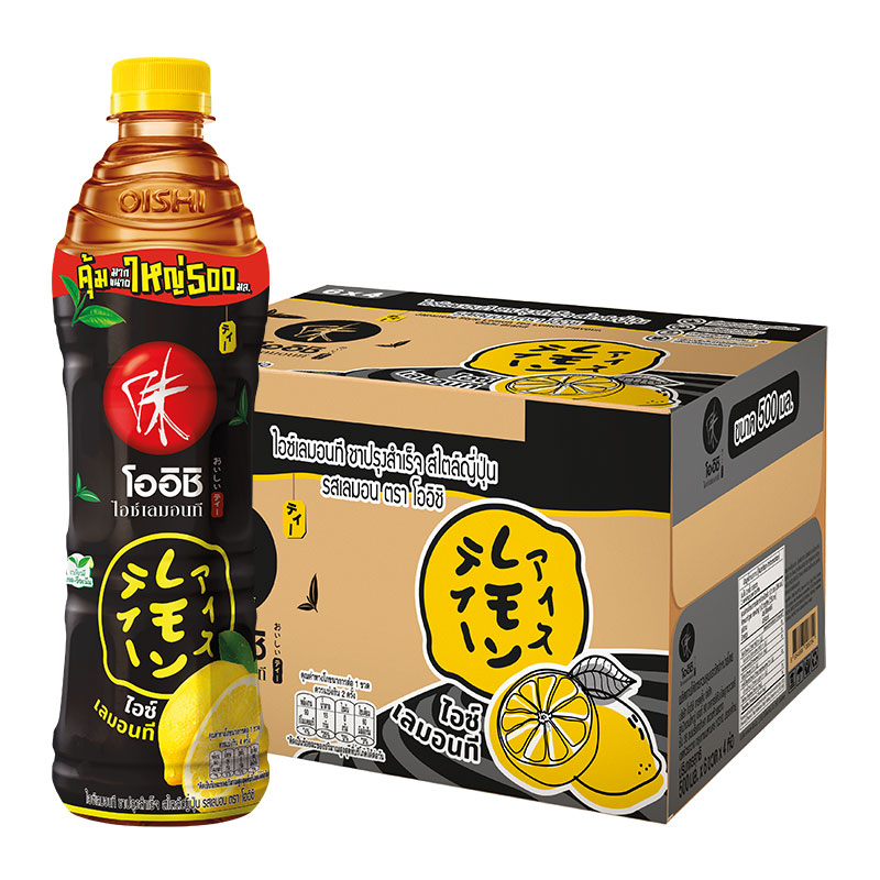 OISHI Ice Lemon Tea 500 ml x 24