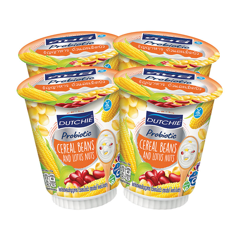 DUTCHIE  CEREAL YOGHURT 125GX4