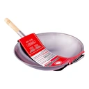 Thumbnail 1 of ตราจรวด กระทะเหล็ก ขนาด 36 ซม.