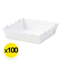 Thumbnail 1 of เอโร่ ถาดขนมปังเล็ก ขนาด 6x6 นิ้ว แพ็ค 100 ใบ