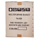 Thumbnail 3 of เอพีไอ ตะกร้าผ้า 2 ชั้น มีล้อ รุ่น 1020 สีขาว