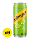 Thumbnail 2 of ชเวปส์ เครื่องดื่มน้ำอัดลม มะนาวโซดา 330 มล. 6 กระป๋อง