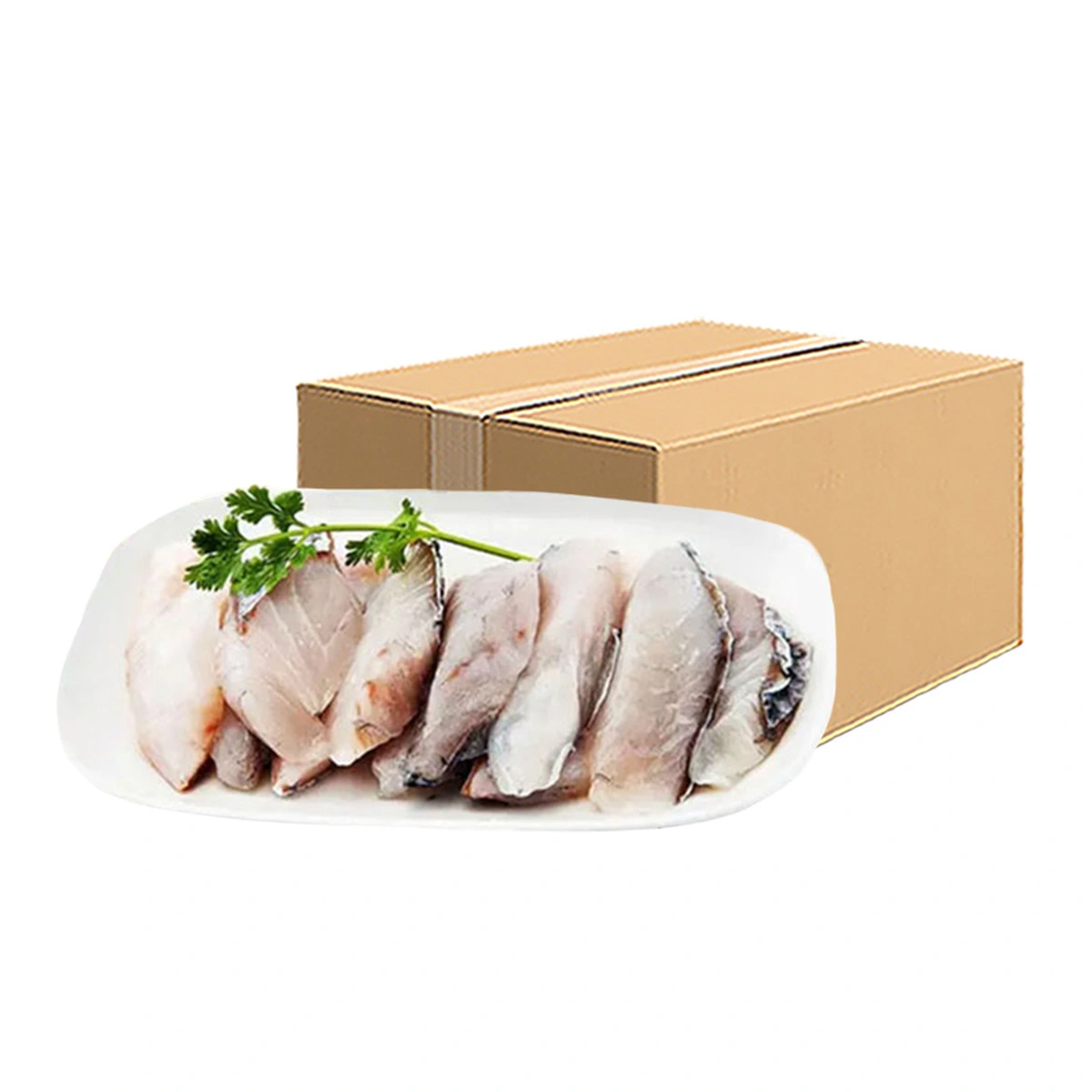 Q FRESH Frozen Barramundi Slice (10-15 g/pc) 1 kg x 10 carton