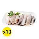 Thumbnail 2 of Q FRESH Frozen Barramundi Slice (10-15 g/pc) 1 kg x 10 carton