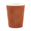 Thumbnail 4 of เอโร่ ถ้วยกระดาษลูกฟูก 8 ออนซ์ คละสี x 25 ชิ้น