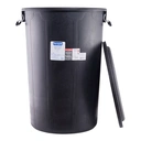 Thumbnail 2 of เซพแพ็ค ถังน้ำพร้อมฝา ขนาด 40 แกลลอน สีดำ