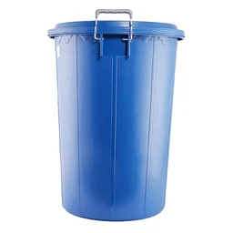 Thumbnail 2 of บิ๊กวัน ถังน้ำทรงอ้วน พร้อมฝา ขนาด 80 ลิตร สีน้ำเงิน